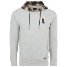 Load image into Gallery viewer, Men's Slim Fit Casual Teddy Bear Hoodie With Flannel Hood