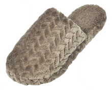 Load image into Gallery viewer, Women's Solid Slip On Winter Slippers