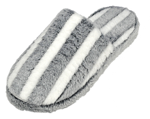 Load image into Gallery viewer, Women's Striped Slip On Winter Slippers
