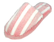 Load image into Gallery viewer, Women's Striped Slip On Winter Slippers