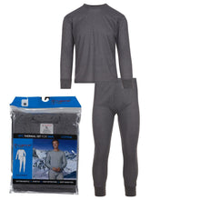 Load image into Gallery viewer, Men's 2 PC Thermal Underwear Waffle Long John