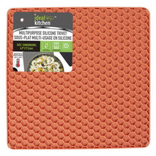 Load image into Gallery viewer, Silicone Non-Slip Pot Holder Trivets - Square