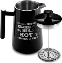 Load image into Gallery viewer, 34OZ French Press Stainless Steal Coffee Maker