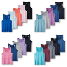 Load image into Gallery viewer, 5 Pack Women's Racerback Dry Fit Tank Top