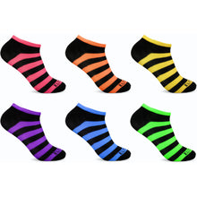 Load image into Gallery viewer, 6 Pack Women's Low Cut No-Show Ankle Socks
