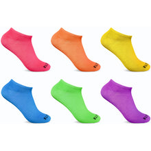Load image into Gallery viewer, 6 Pack Women's Low Cut No-Show Ankle Socks