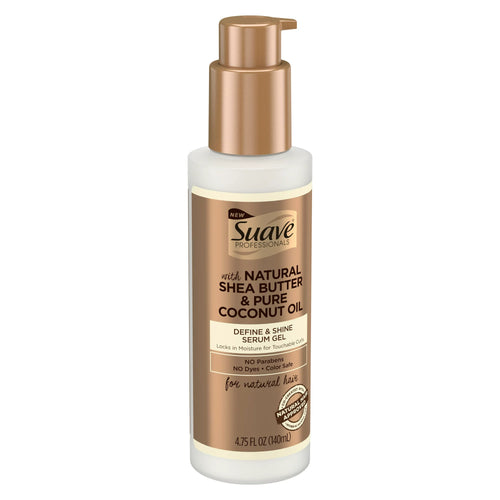 Suave Gel Serum for Curly Hair Styling Define & Shine  - 4.75 oz