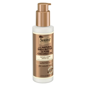 Suave Gel Serum for Curly Hair Styling Define & Shine  - 4.75 oz