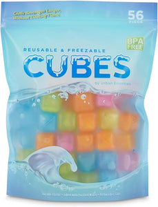 56ct Urban Essentials Refreshable Ice Cubes- Neon