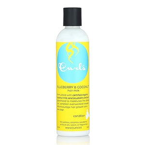 Curls Blueberry Bliss Blueberry & Coconut Hair Milk - Leave In Conditioner and Styler - 8 OZ