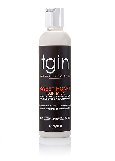 tgin Sweet Honey Hair Milk And Moisturizer For Natural Hair - 8OZ