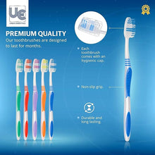 Load image into Gallery viewer, Urban Essentials Bulk Toothbrush (50) Bulk Toothpaste (50) Pack with Covers