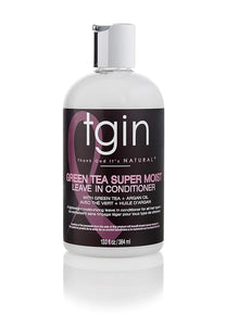 tgin Green Tea Super Moist Leave in Conditioner For Natural Hair 13 Fl Oz