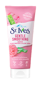 St. Ives, Gentle Smoothing Scrub, Rose Water & Aloe Vera, 6 oz
