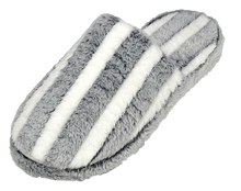 Load image into Gallery viewer, Women&#39;s Striped Slip On Winter Slippers