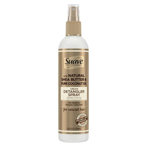 Suave Natural Shea Butter And Pure Coconut Water Cream Detangler Spray - 10FL OZ