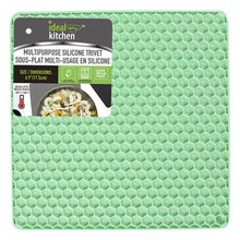 Load image into Gallery viewer, Silicone Non-Slip Pot Holder Trivets - Square