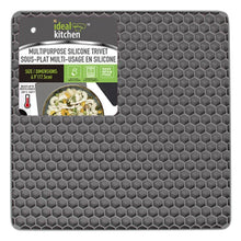Load image into Gallery viewer, Silicone Non-Slip Pot Holder Trivets - Square