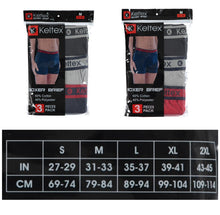 Load image into Gallery viewer, 6 Pack Men&#39;s Cotton Tagless Boxer Briefs