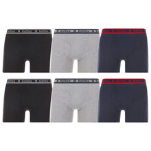 Load image into Gallery viewer, 6 Pack Men&#39;s Cotton Tagless Boxer Briefs