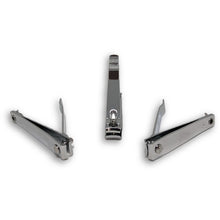 Load image into Gallery viewer, 3 Pack Curved Edge Toe Nail Clippers