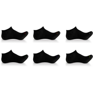 Elite Collection Men's Low Cut No Show Socks - Black