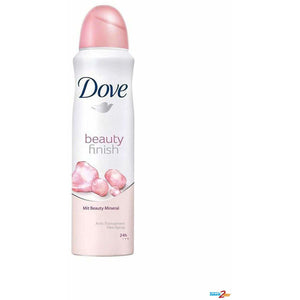 6 Pack Dove Beauty Finish 150 ML Anti-perspirant Spray Can