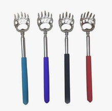 Load image into Gallery viewer, 3 Packs Bear Claw Telescopic Metal Extendable Back Scratcher Back Massager Gift