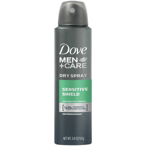 6 Pack Dove Men Sensitive Shield 150 ML Anti-perspirant Spray Can