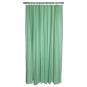 Solid Water Repellent Bathroom Shower Curtain Liner - Sage